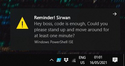 Windows OS Reminder